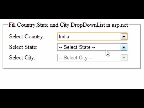 فلترة دروب داونليست المخازن بناء علي اختيار الفروع Cascading DropDownList In Core MVC